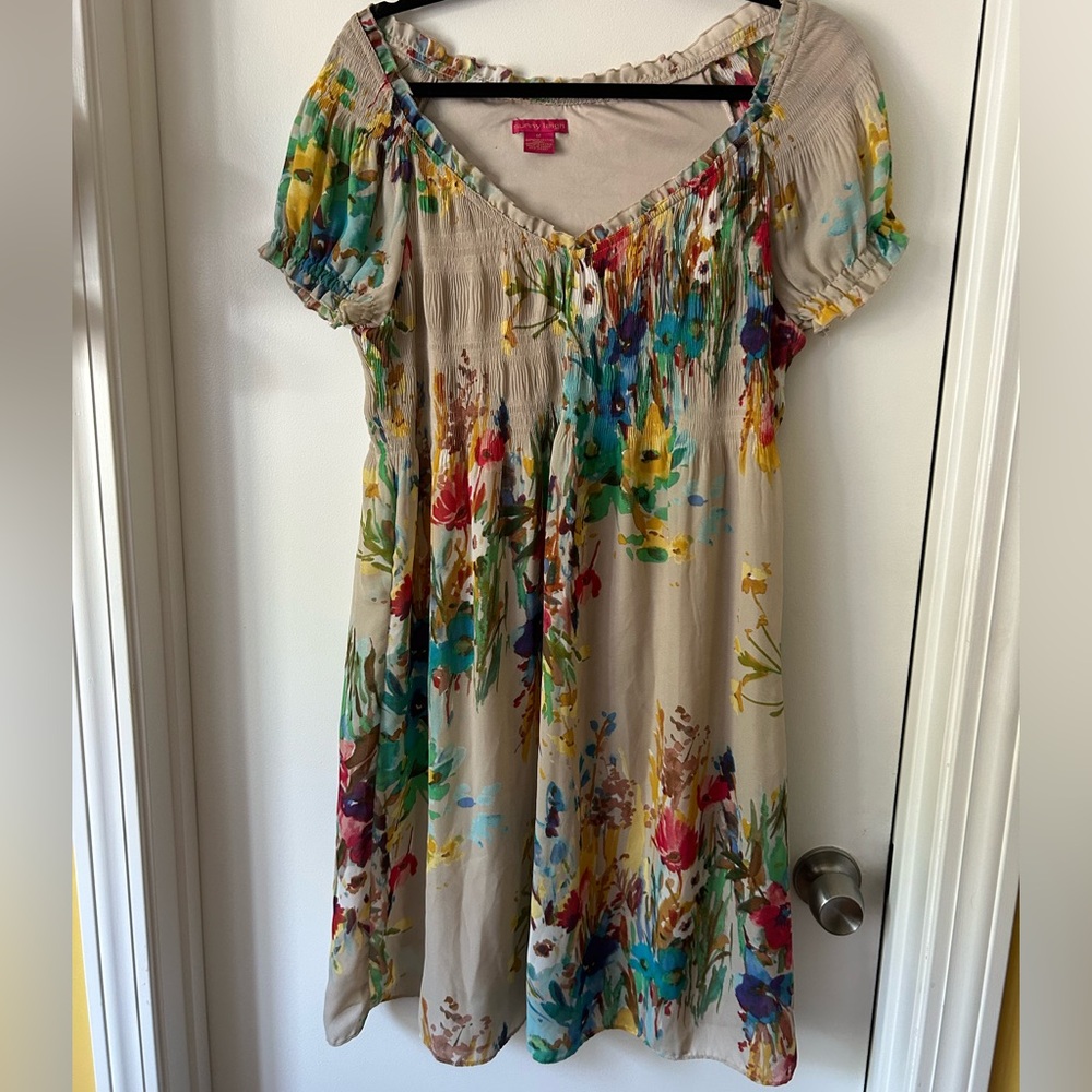 Sunny Leigh Colorful Floral Dress